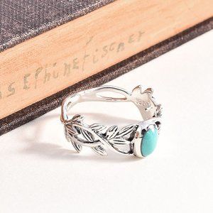 Sterling 925 Restructured Turquoise Ring